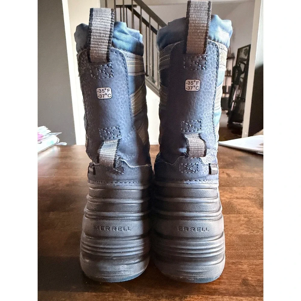Merrell Kids Snow Quest Lite 3.0 Waterproof Boots Insulated‎ Size 13Y
